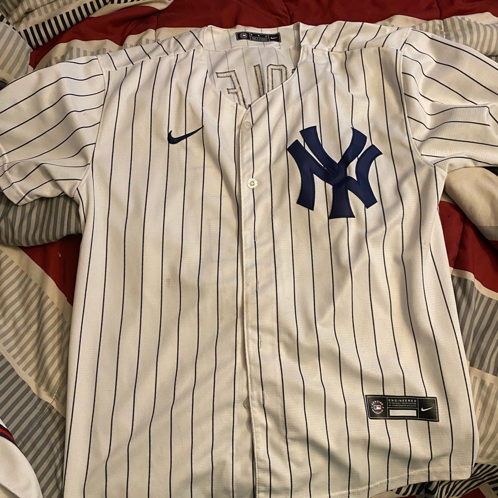 Men’s medium Yankee Gerrit Cole jersey